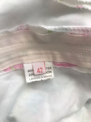 Vestido Flamenco Flores Talla L