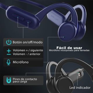 Auriculares deportivos conduccion ósea LEOTEC Swim PRO