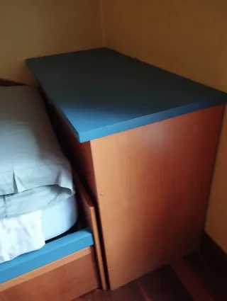 Cama 90, Escritorio y Tocador.