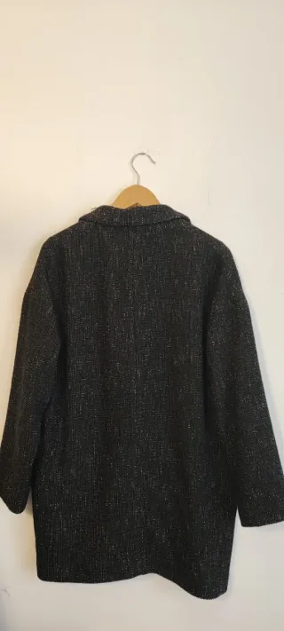 Blazer nero elegante, taglia L