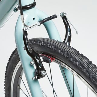 Bicicleta de trekking cuadro bajo monoplato 8V Riverside