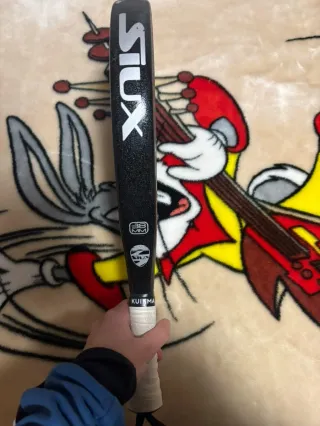 Pala de pádel Siux Black Carbon Pro Series