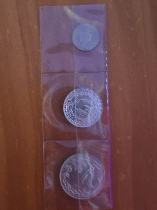 Rupias Indias Años 70