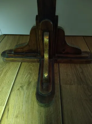 Encaje de bolillos.Soporte y almohada