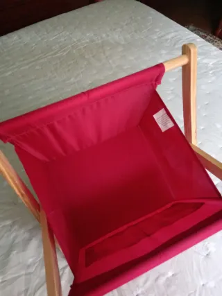 Revistero de tela y madera sin estrenar. 2 modelos