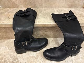 Botas Panama Jack Negras Mujer