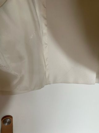 Chaqueta blanca elegante