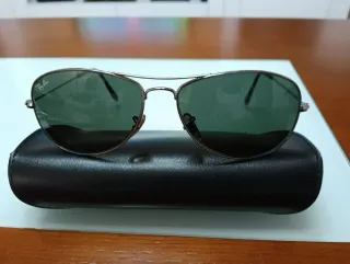 Gafas Ray-Ban  Verdes y Plateadas modelo Cockpit