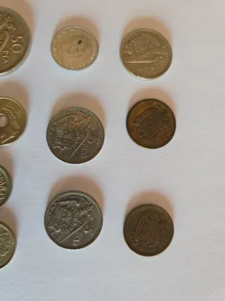 Lote monedas antiguas