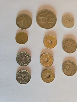 Lote monedas antiguas