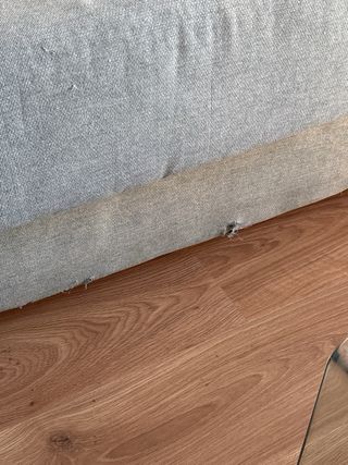 Sofá de 2 plazas azul