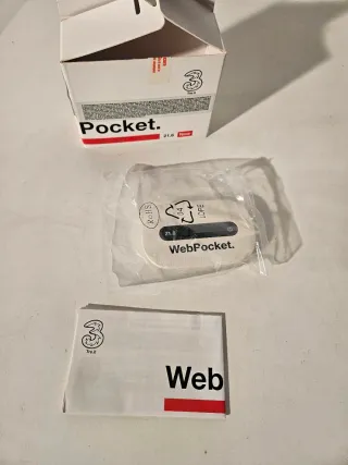 3 webpocket router senza alimentatore o cavi