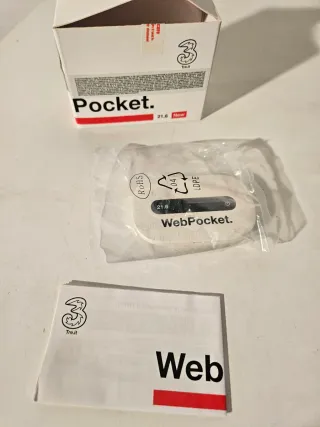 3 webpocket router senza alimentatore o cavi