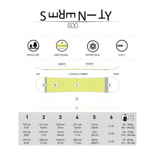 Pack de Snowboard, Wed'ze Serenity 500, All Mountain, Mujer