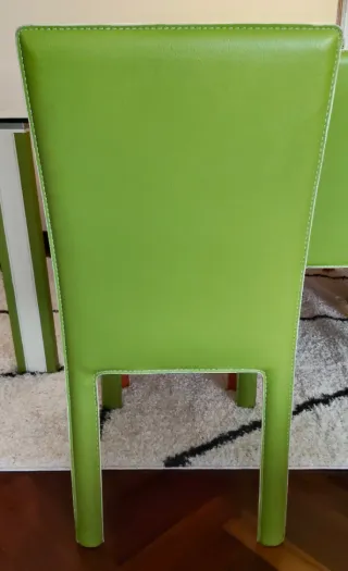 Solo hoy oferta,Mesa Comedor Cristal 6 Sillas