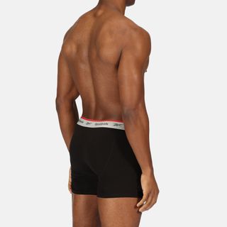Lote 3 Bóxeres Fitness Hombre Negro