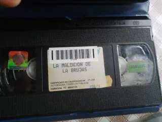Lote VHS Súper Mario y La Maldición de las Brujas
