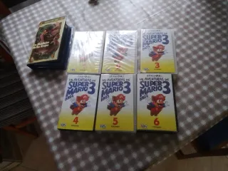 Lote VHS Súper Mario y La Maldición de las Brujas