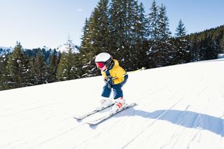 Esquí alpino de Niños con fijación Wedze BOOST 500 KID