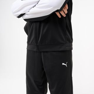 Chándal Puma Niños Negro Blanco Poliéster