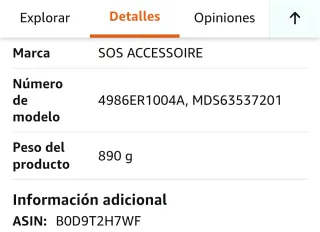 Goma escotilla lavadora LG 4986ER1004A