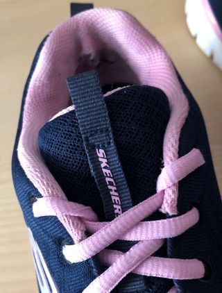 Zapatillas Skechers Azul Marino y Rosa