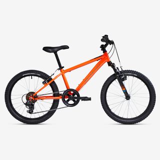 Bicicleta niños 20 Pulgadas MTB Rockrider ST 500 Naranja