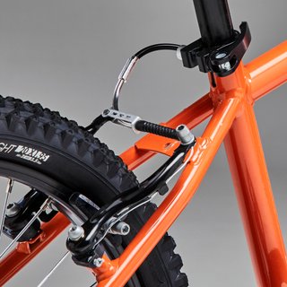 Bicicleta niños 20 Pulgadas MTB 6-9 Años EXPL 500 naranja