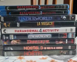 Lote Películas DVD y Blu-ray Varios Títulos