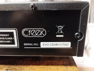 Creek Evolution 2 Reproductor CD Plata