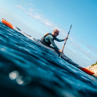 Remo Kayak X500 Carbono + Plástico Desmontable 2 Partes