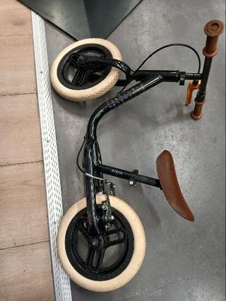 Bicicleta sin pedales niños 10 pulgadas Runride 500 negro