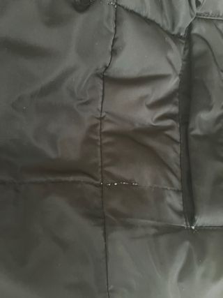 Anorak negro Stradivarius Talla M