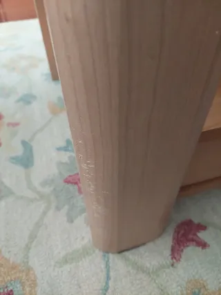 Mesa de centro madera y cristal