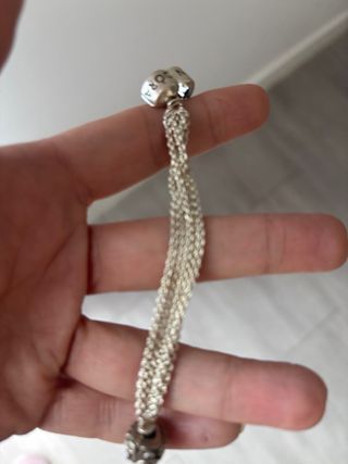 Pulsera Pandora Plata con Charm