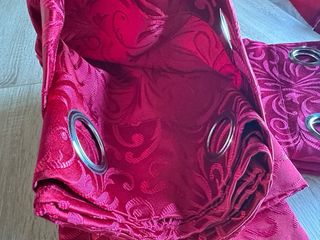 2 Tende Califo Rosso Rosa 135x275 Bordeaux Ramage