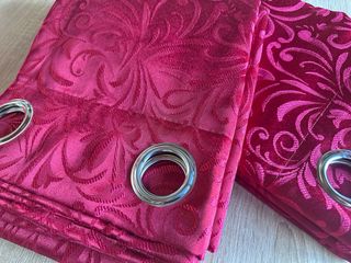 2 Tende Califo Rosso Rosa 135x275 Bordeaux Ramage