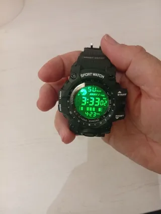 Reloj Sport Watch Negro