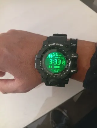 Reloj Sport Watch Negro