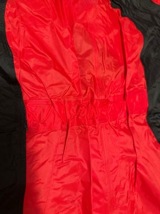 Dos Monos Impermeables Moto Rojos y Negros