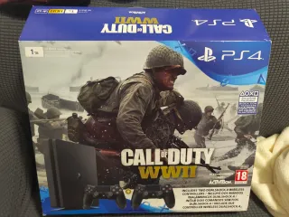 PS4 Slim 1TB Call of Duty WWII Bundle
