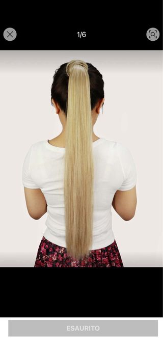 Estensione capelli coda 26 pollici