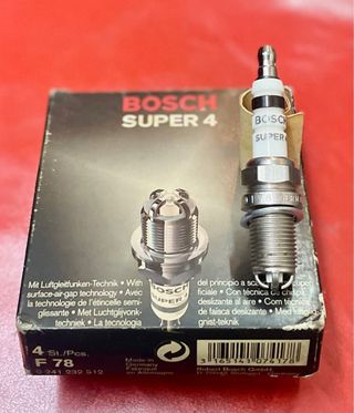 Bujías Bosch Súper 4 F78 (4 unidades)