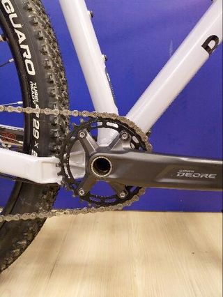 Bicicleta MTB Cross Country Race 700 Gris Cuadro Aluminio