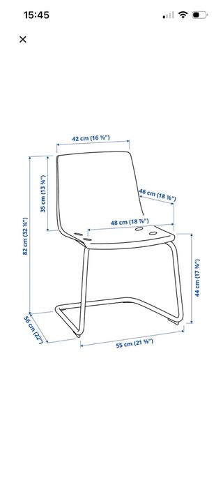 Sedie Tobias blu Ikea