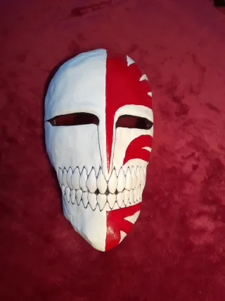 Réplica artesanal Bleach – espada de madera y másc