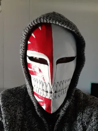 Réplica artesanal Bleach – espada de madera y másc