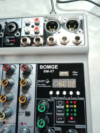 Mixer Audio 6/7 Canali Nuovo!