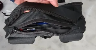 Mochila Quechua Negra Mediana