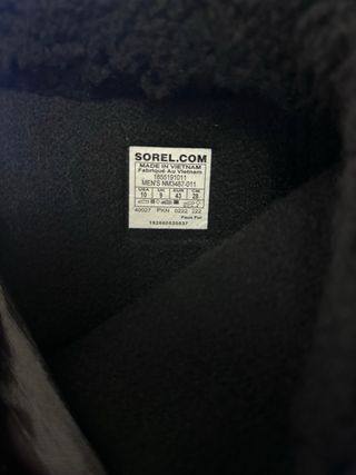 Botas Sorel NM1440 Hombre Talla 44